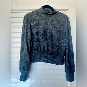 One clothing grey turtleneck sweater size large